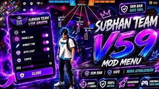 NOVO HACK MOD MENU FREE FIRE GRÁTIS, MTH TEAM V59 ANTIBLACK ATUALIZADO MOD ANTIBAN | Credit :MTH