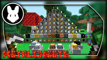 MetalChests mod for Minecraft 1.12! Bit-by-Bit by Mischief of Mice!