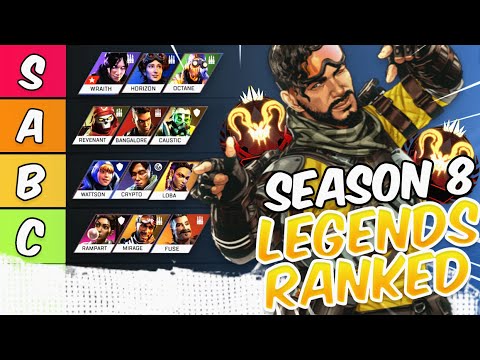 Apex Legends Season 8 Character Tier List From An Apex Predator (Ranked From Worst To Best)