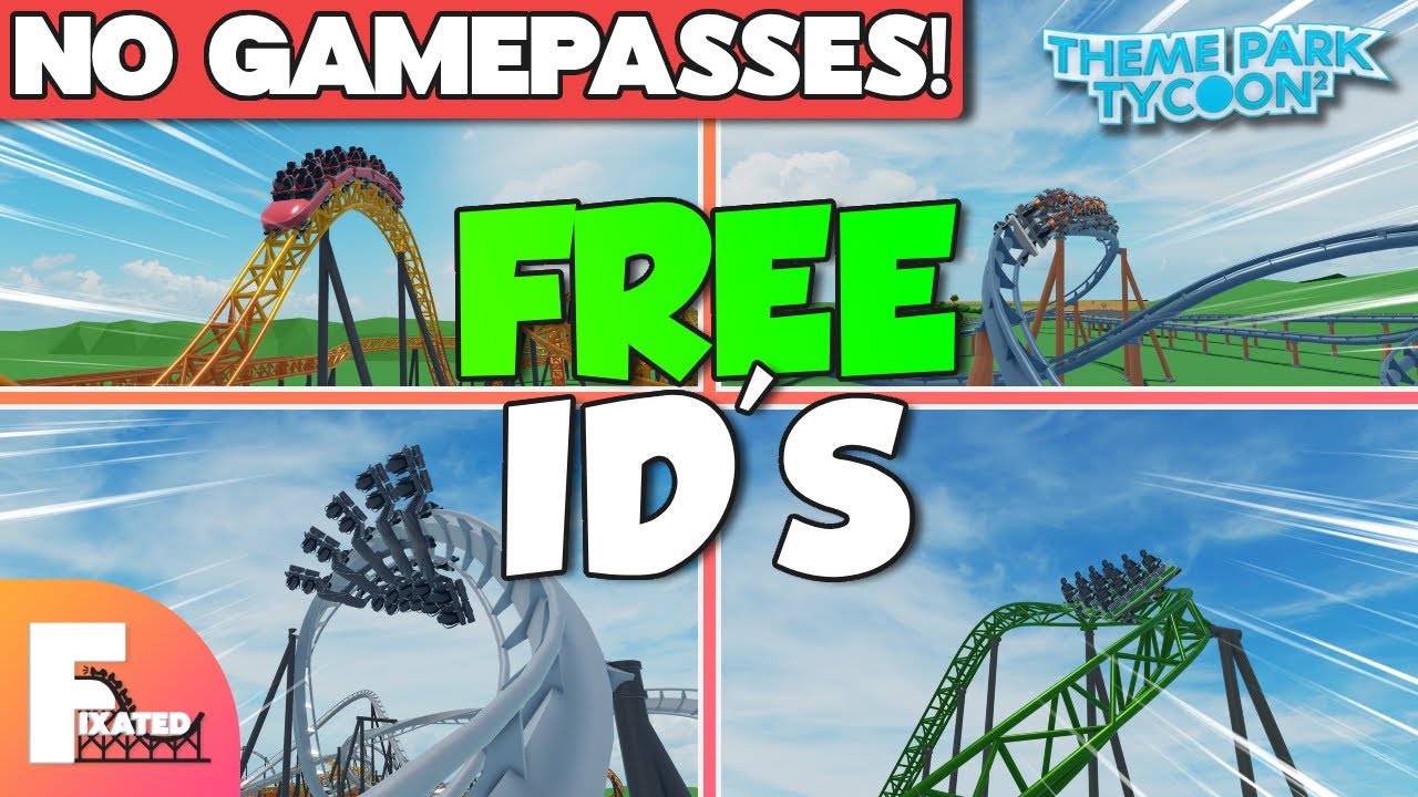 7 бесплатных чертежей американских горок в Theme Park Tycoon 2, доступных по Game Pass!!