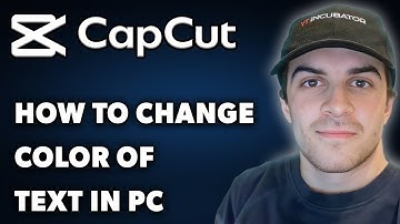 How to Change Color of Text in Capcut PC (Full 2025 Guide)