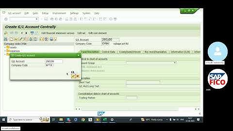 How to Change Company Code in GL Account FS00 - SAP FICO Course in Telugu