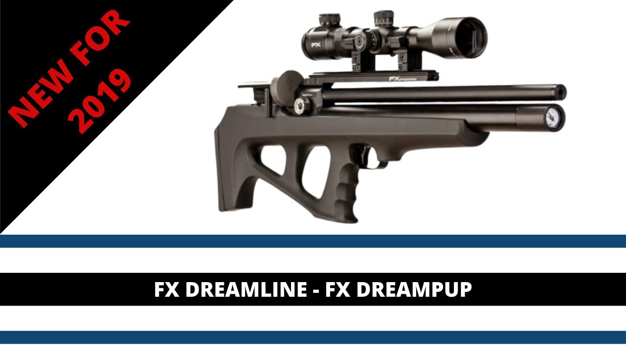 FX Dreamline Air Rifle - New for 2019 - FX Air Rifle - YouTube