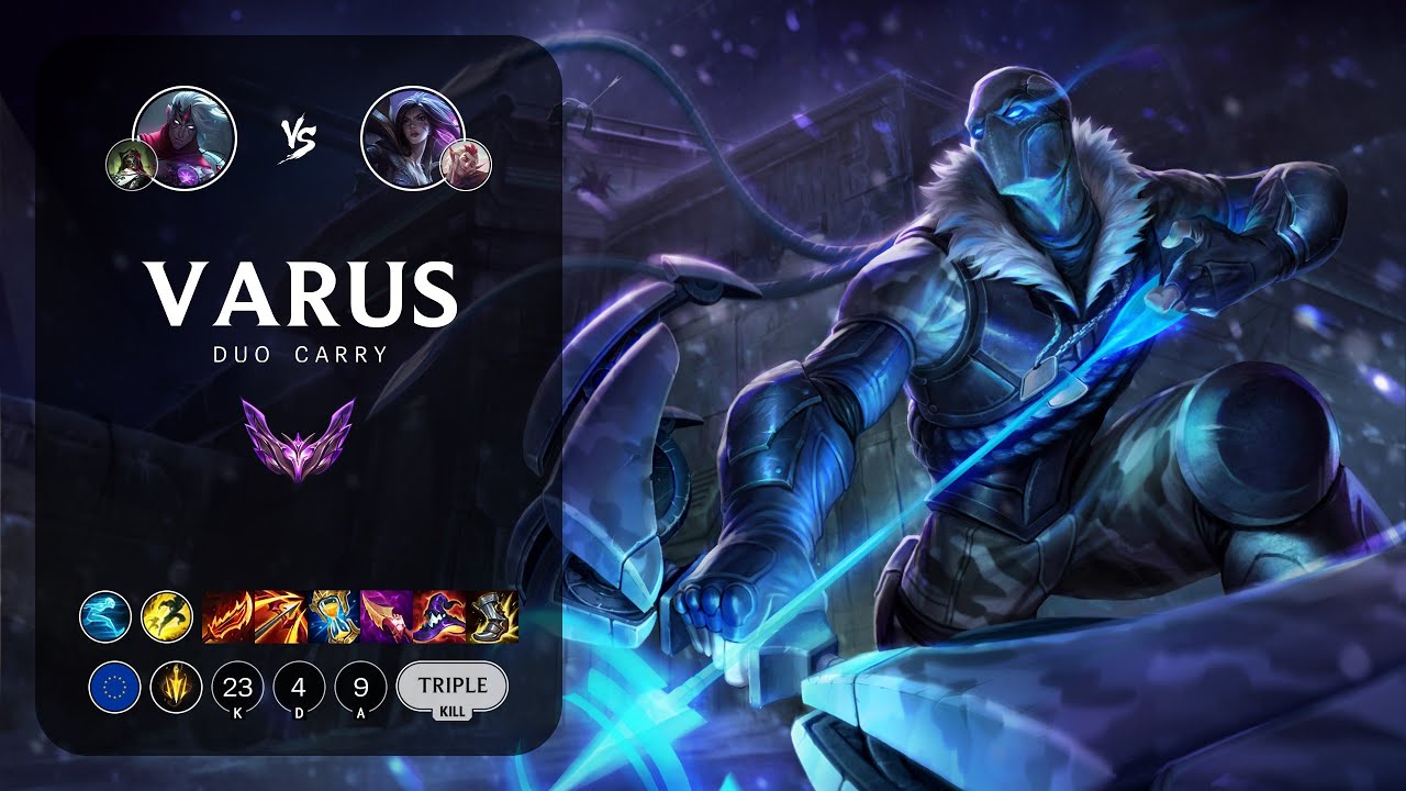 Varus ADC vs Kai'Sa - EUW Master Patch 13.10