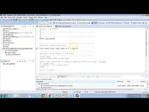 005 ABAP 7 4 for S4HANA   Comma in SELECT