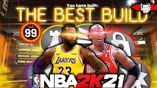 THE BEST BUILD IN NBA 2K21 - MAX SPEED AND STRENGTH BEST SMALL FORWARD BUILD 2K21 REVEALED