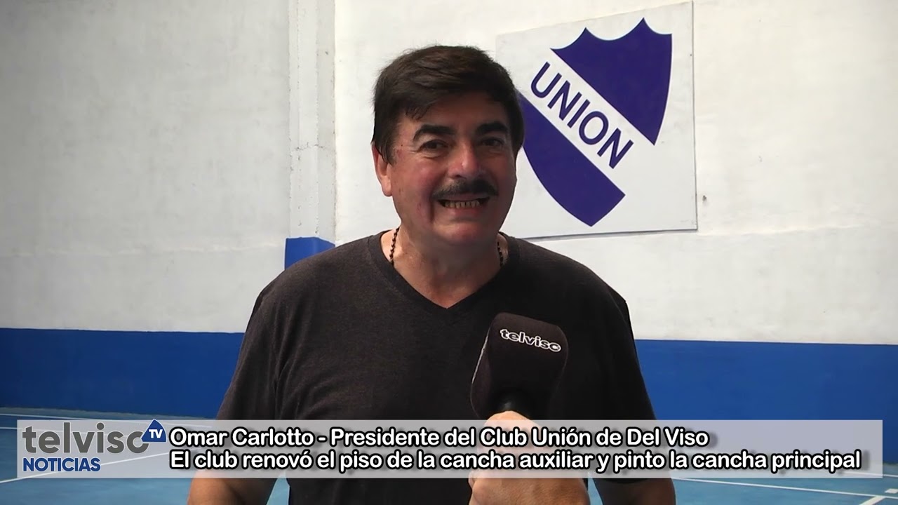 25.2.2026 - EL CLUB UNIÓN DE DEL VISO RENOVÓ EL PISO DE LA CANCHA PRINCIPAL - TELVISO NOTICIAS