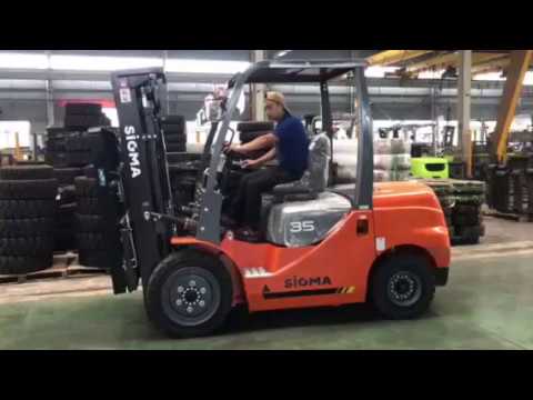 Hose Reels Forklift 3 5 Ton Diesel Forklift Youtube