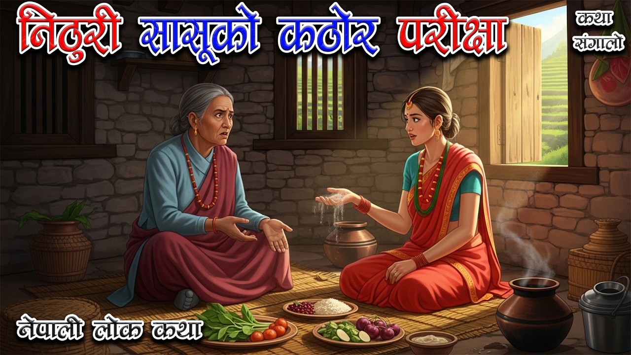 बाँझो बारीमा बुहारीको जादु: सासूले किन दिइन् घरको साँचो?  | Nepali Lok Katha | नेपाली लोक कथा