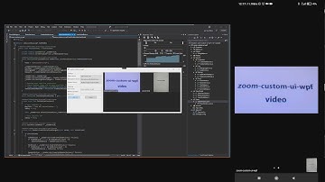 How to embed Zoom to C# WPF application
