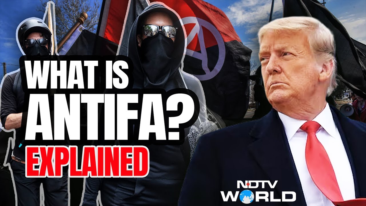 Trump Latest News | What Is Antifa? Group Tagged "Terror Organisation" After Charlie Kirk Murder