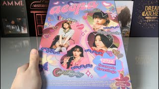 Unboxing Aespa 2022 Season's Greetings - YouTube