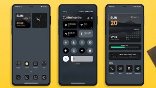 New Gray Metal Style Look On your Xiaomi Redmi Phone | Best MIUI 12 Themes | Customized Lockscreen screenshot 3