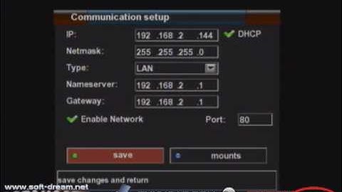 DM500s Podesavanje DarkSATR 2