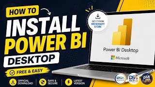 DSA Bite Size #001 - How to Download and Install Power BI Desktop