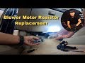 Blower Motor Resistor (Fan Control Amp.) Replacement for Nissan Cefiro A33 (Infinity, Maxima)