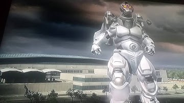 Godzilla  (PS4) Defend mode Super MechaGodzilla part 3 (done)