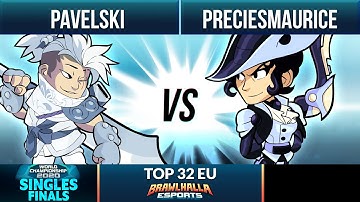Pavelski vs PreciesMaurice - Top 32 - Brawlhalla World Championship 2020 - 1v1 EU