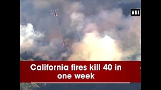 California fires kill 40 in one week - usa news