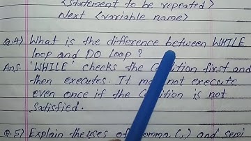 DECISION MAKING AND REPETITION-3 ( Class-5)