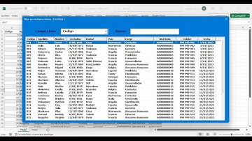 Filtrar multiples campos con ListView - VBA