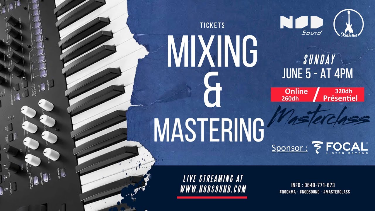Masterclass Mixing & Mastering - Rock.ma - YouTube