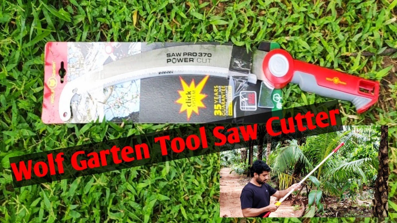 Wolf Garten Saw Pro 370 Power Cut Garden Tools wolfgarten 