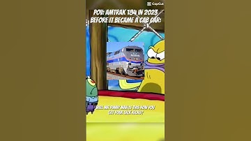 POV: Amtrak 184 in 2023 before it became a Cab Car: #amtrak #train #capcut #capcutedit #meme