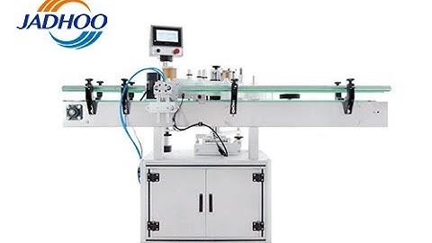 Pressure Sensitive Labeling Machines: how to label bottle(adhesive labeling machine, 12-38 Meters/m)