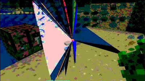 Minecraft beta 1.5 glitch