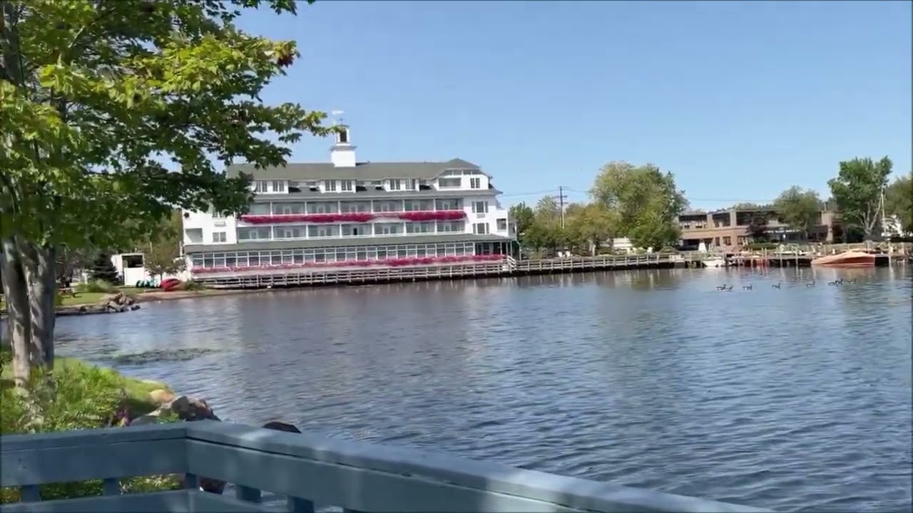 Visiting Winnipesaukee Lake at Meredith, New Hampshire, September 9, 2025