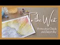 46. To the West 🦅 | Painting Clouds and Sunset Sky in Watercolour