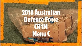 MRE Review: Australian Military Ration 2018 Menu C