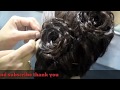 Rose hairstyle tutorial  magic techniques by chandra prakash patel