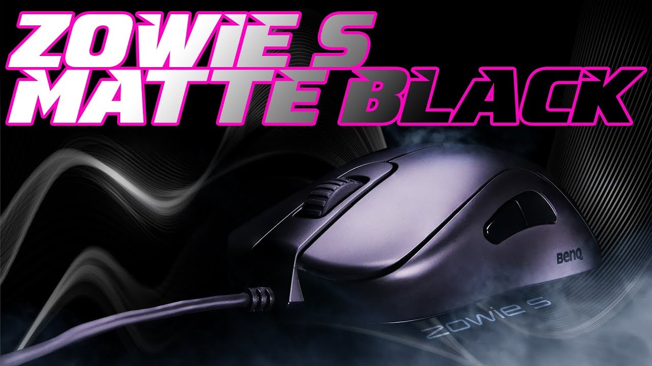 Zowie S1 / S2 Matte Black Review: Best Shape Gets a Classic Look - YouTube