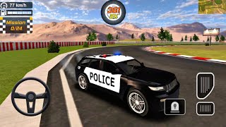 US Police Jeep 4x4 SUV Extreme Condition Driving - 2025 Police Car Driving - Android Gameplay screenshot 5