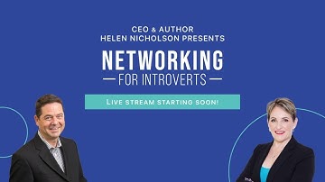 Networking for Introverts by Helen Nicholson, Book Launch