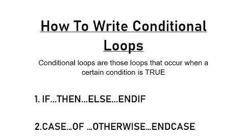 How To Write Conditional Loops in Pseudocodes Full tutorial| for IGCSE And O Levels