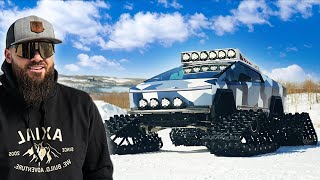 World’s First Cybertruck On TRACKS Is Crazier Than You Think! by HeavyDSparks 2,128,050 views 1 month ago 17 minutes