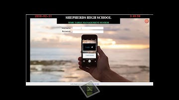 How to create Timetable management system in java   001