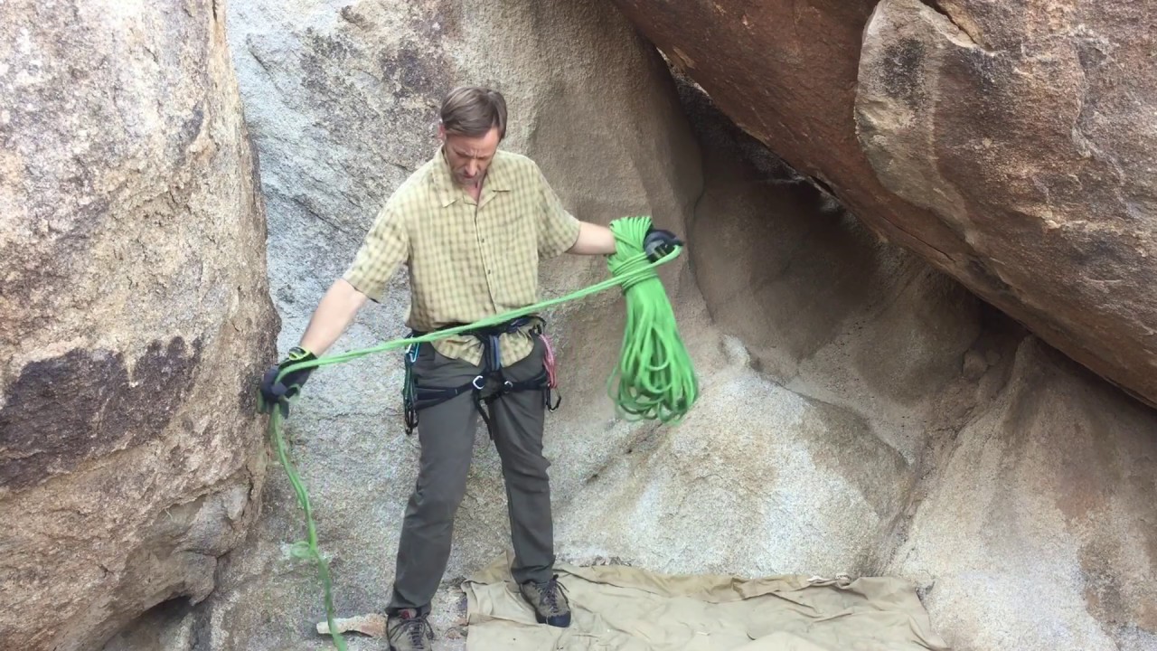 How to Butterfly Coil a Rope YouTube