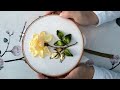 Yellow Rose Ribbon Embroidery Design
