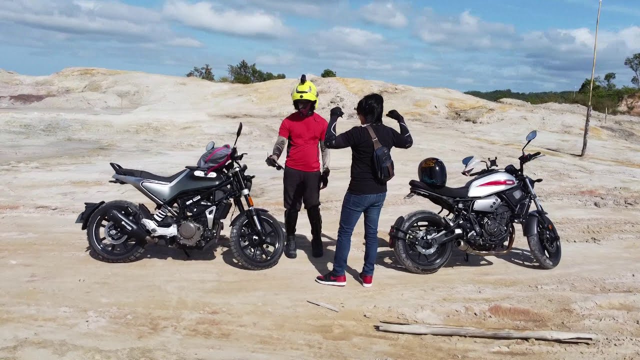 Husqvarna Svartpilen 401 & Yamaha XSR700 ride to Doña Remedios Trinidad, Bulacan