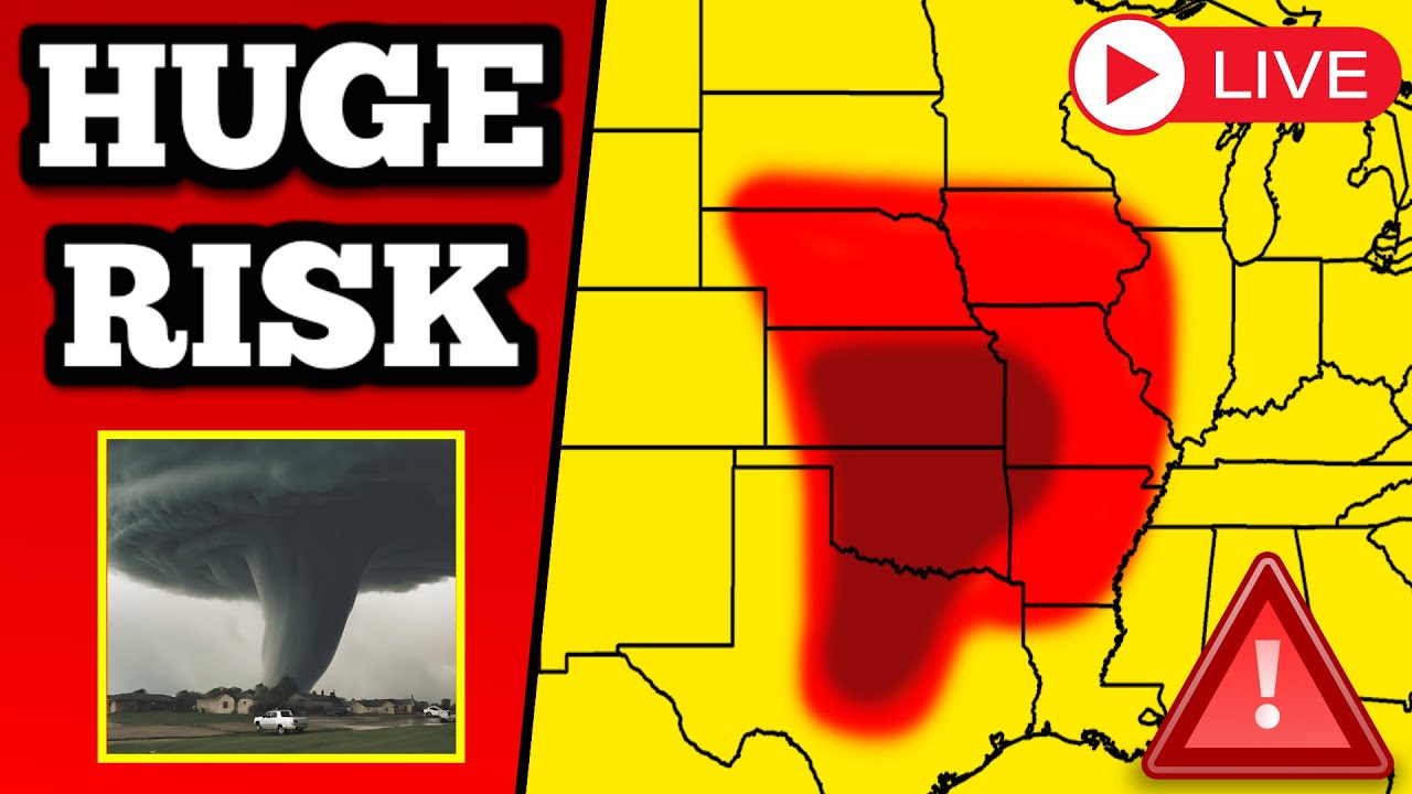 The Emergency Tornado Outbreak Coverage For Several Large Tornadoes - 5 ...