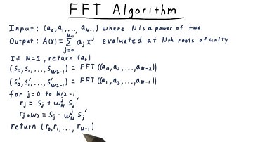 FFT Algorithm - Georgia Tech - Computability, Complexity, Theory: Algorithms