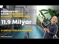 RUMAH MEWAH DALAM TOWN HOUSE DI AMPERA - KEMANG AREA 3 LANTAI + KOLAM RENANG (PART 1/2)