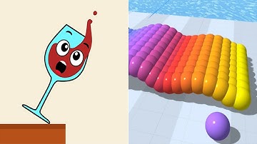 Spill It! VS Canvas Run - All Levels SpeedRun Gameplay Ep 1