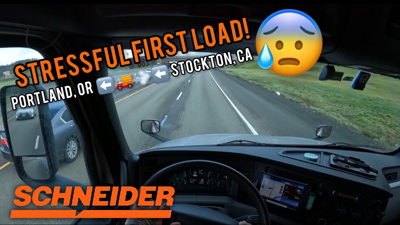 Delivering My 1st Load  Vlog  Rookie Trucker  OTR