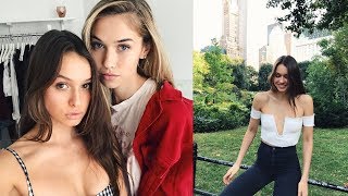 living in NYC model vlog shooting for Brandy Melville