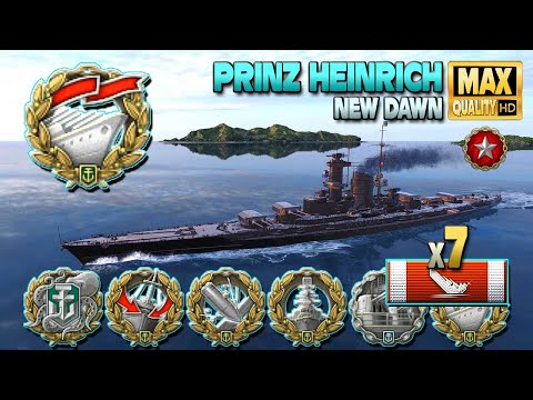 Prinz Heinrich: 100% or nothing in ranked battle - World of Warships